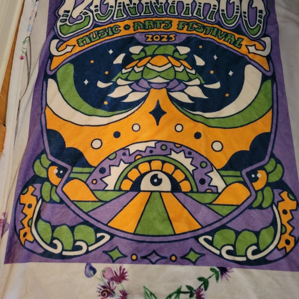 New Bonnaroo 2025 Fleece blanket - Picture 3 of 3